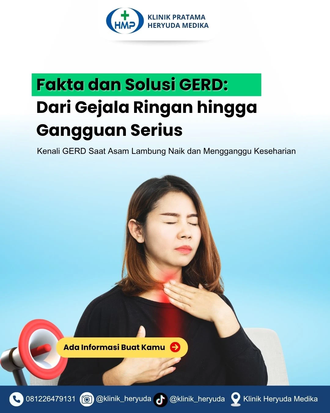 Fakta dan Solusi GERD: Dari Gejala Ringan hingga Gangguan Serius