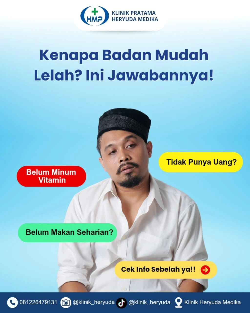 Kenapa Badan Terasa Lelah Terus? Ini Penyebab dan Cara Mengatasinya