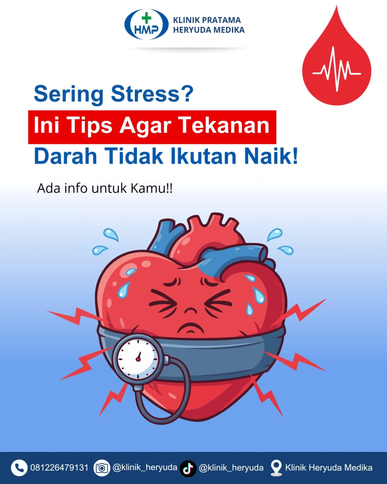 Sering Pusing, Mudah Lelah, atau Jantung Berdebar? Waspadai Tekanan Darah Tidak Stabil