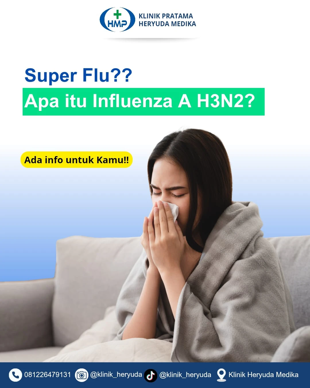 Super Flu? Kenali Influenza A H3N2 dan Cara Mencegahnya