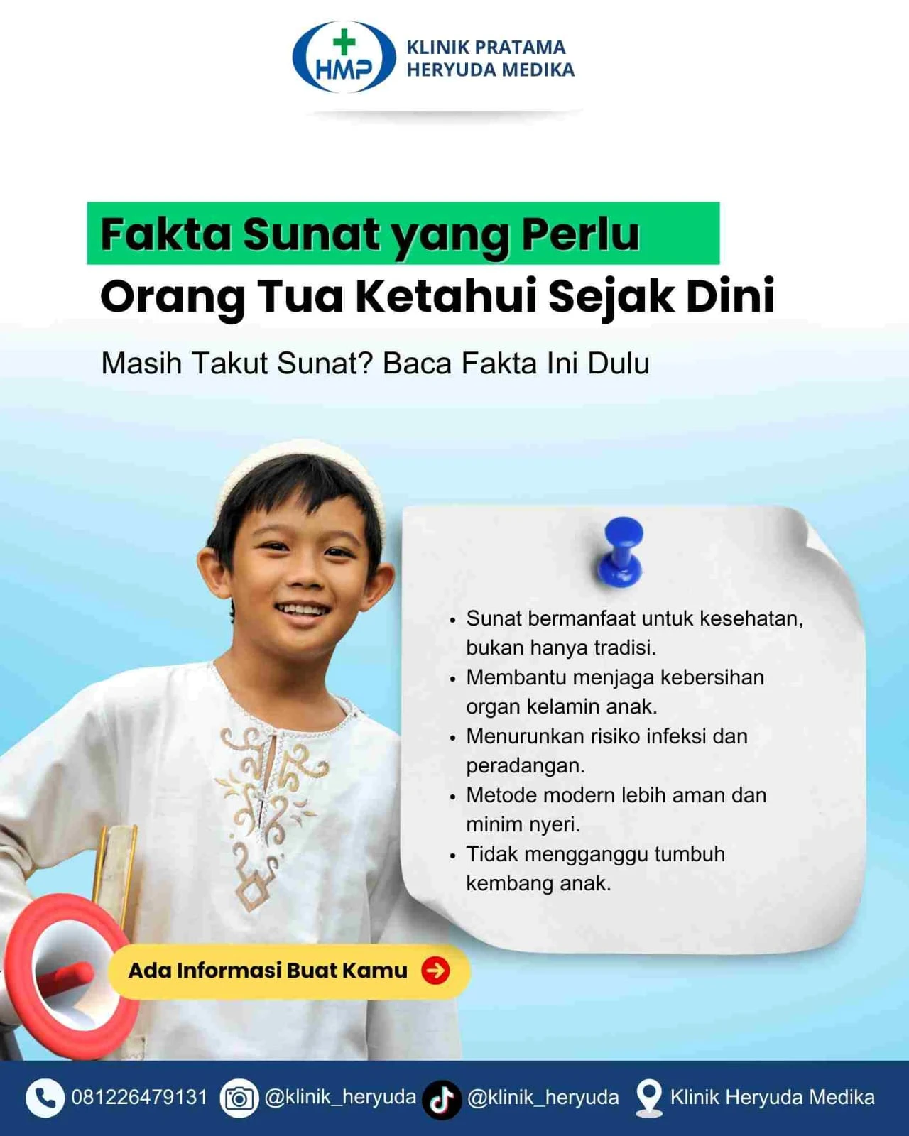 Manfaat Sunat untuk Anak