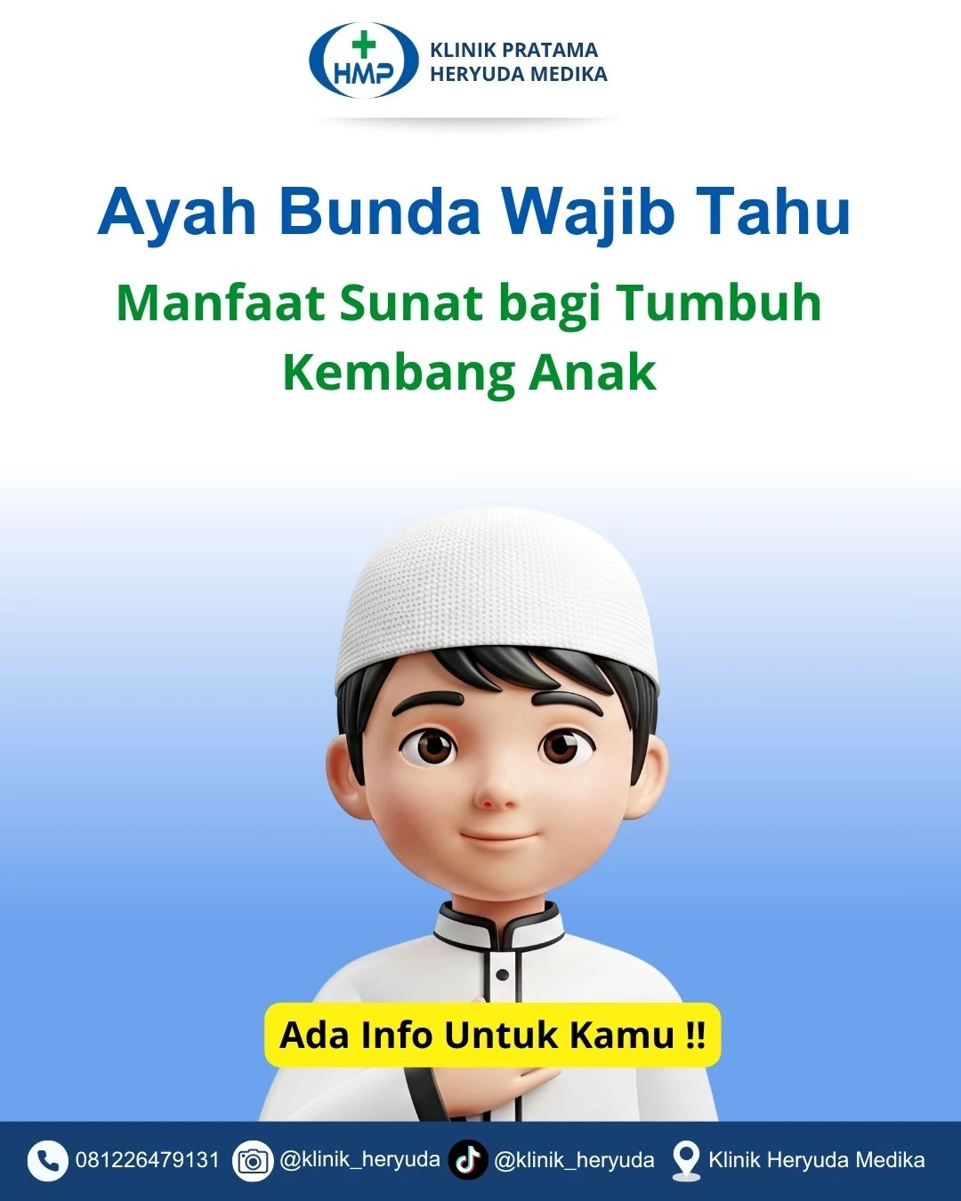 Manfaat Sunat bagi Tumbuh Kembang Anak