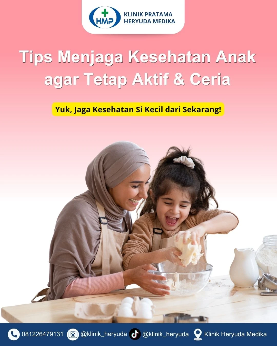 Tips Menjaga Kesehatan Anak agar Tetap Aktif & Ceria