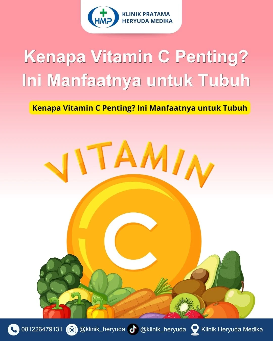 Kenapa Vitamin C Penting? Ini Manfaatnya untuk Tubuh